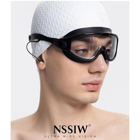 3pk Pro Goggles Swimming Adult Swim-Goggles UV400 Protection Anti Fog No Leak - Picture 2 of 6